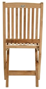 Drewniane krzesło ogrodowe w naturalnym kolorze Langli – Hartman