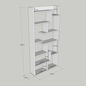 Biblioteczka Kuttap Pine