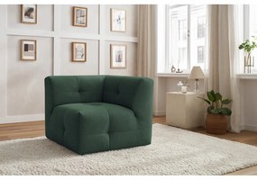 Ciemnozielony moduł sofy Kleber – Bobochic Paris