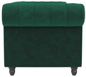 Ciemnozielona aksamitna rozkładana sofa 236 cm Felix – Støraa