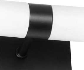 Nowoczesna lampa ścienna do łazienki czarna IP44 2-punktowa - Bath