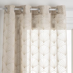 Firanka do salonu na przelotkach MIA, 140 x 240 cm