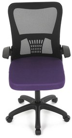 Autronic KA-K2006 PUR Krzesło biurowe, fioletowe