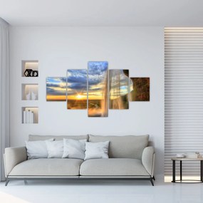 Obraz - Wodospad (125x70 cm)