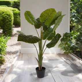 Sztuczna roślina doniczkowa ALOCASIA WENTII, wysoka, 110 cm