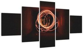 Obraz - linie w tunelu (125x70 cm)