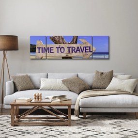Obraz - Podróżowanie (170x50 cm)