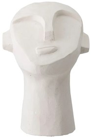 Biała dekoracja w kształcie głowy Bloomingville Head