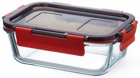 Simax 7626/L szklany pojemnik z pokrywką typu klik-klak, 0,85 l