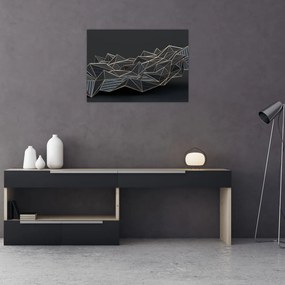 Obraz na szkle abstrakcji (70x50 cm)