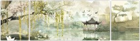 Obraz - Chińskie jezioro (170x50 cm)