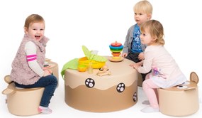 Stolik do przedszkola z ekoskóry Wesoły Miś 4641363