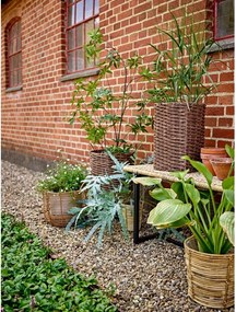 Osłonki na doniczki ze sztucznego rattanu zestaw 2 szt. ø 35 cm Cestina – Bloomingville