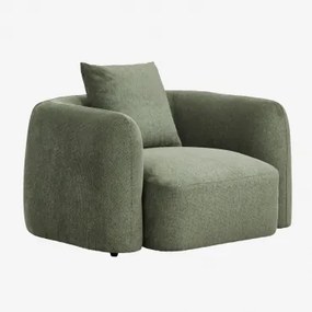 Fotel Szenilowy Coco Tkaniny Szenil Salvia Zieleń - Sklum