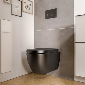 Miska WC wisząca bezrantowa VIREO