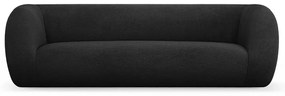 Ciemnoszara sofa z materiału bouclé 230 cm Essen – Cosmopolitan Design