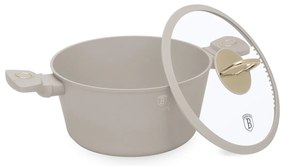 BerlingerHaus Rondel z powłoką tytanową i pokrywką Sahara 24 cm, 24 cm