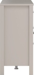 Komoda pokojowa z szafkami i szufladami Madrid 3+2, kaszmir mat