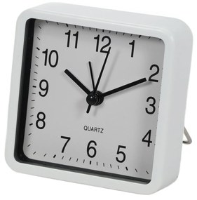 Cichy zegar stołowy do sypialni, budzik z mechanizmem QUARTZ