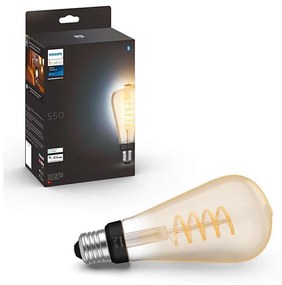 LED Ściemniana żarówka Philips Hue WHITE AMBIANCE ST72 E27/7W/230V 2200-4500K