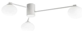 Ideal Lux - LED Żyrandol natynkowy HERMES 3xG9/3W/230V śr. 90 cm biały