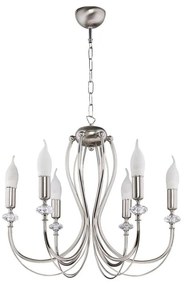 Jupiter 1616 - Żyrandol na łańcuchu MELODY 6xE14/40W/230V