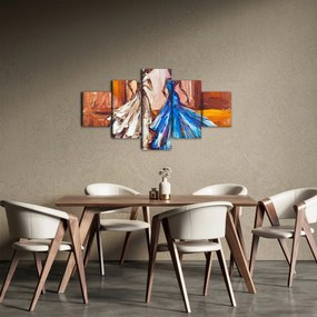 Obraz - tancerz, obraz olejny (125x70 cm)