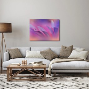Obraz - Kropla na kwiecie (70x50 cm)