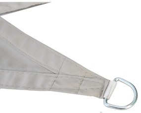 Beżowy żagiel przeciwsłoneczny 360x360 cm – Rojaplast