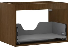 Mexen Box-A korpus szafki podumywalkowej 70 cm, 1 szuflada, orzech - 91AX0-0700-470-1-86