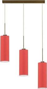 Lampa wisząca kuchenna na złotym stelażu - Z5-B53