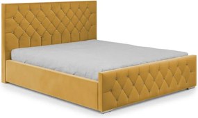 Łóżko Mona I 160 w tkaninie Magic Velvet 2290