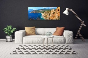 Obraz canvas Wieczna Zmarzlina Wysokich Gór