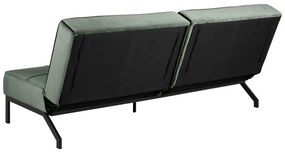 Zielona sofa rozkładana Actona Perugia