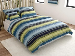 PrzytulneMieszkanie.pl PrzytulneMieszkanie.pl Pościel z mikrofibry BLUE STRIPES niebieskie Rozmiar pościeli: 70 x 90 cm | 140 x 220 cm