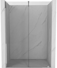 Mexen Velar drzwi prysznicowe rozsuwane 140 cm, transparent, chrom - 871-140-000-01-01