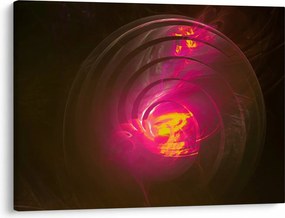 Obraz - abstrakcja spiralna (70x50 cm)