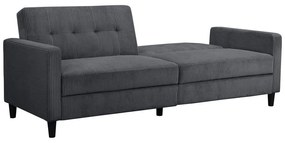 Szara sztruksowa sofa 203 cm Hartford – Støraa