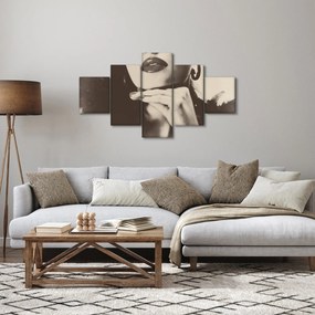 Obraz - Vintage zdjęcie kobiety (125x70 cm)