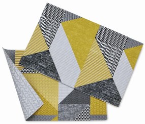 Materiałowe maty stołowe zestaw 2 szt. 46x30 cm Larsson Geo – Catherine Lansfield