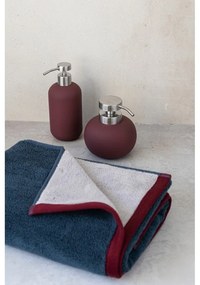 Ciemnofioletowy dozownik do mydła ceramiczny 120 ml Lotus Play – Mette Ditmer Denmark