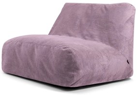 Fioletowy sztruksowy worek do siedzenia Sofa Tube – SLOWDOWN