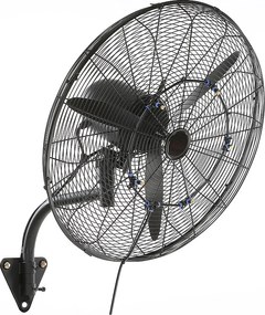 Wentylator Mgiełkowy, SucceBuy 60,96 CM Oscylacyjny Wentylator Mgiełkowy 3 Prędkości 115 W Metalowy