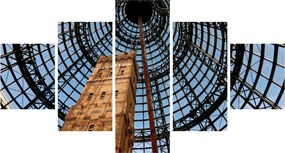Obraz wieży w Melbourne (125x70 cm)
