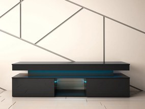 Szafka RTV Lestirola 2D 190 z oświetleniem LED