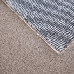 Beżowy dywan odpowiedni do prania 60x110 cm Pouffy – Ayyildiz Carpets