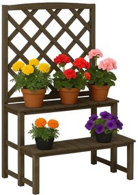 Szary ogrodowy kwietnik H0-E19