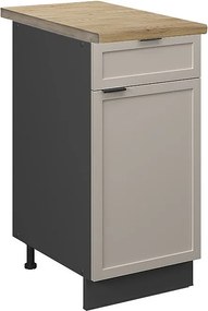 Szafka dolna do kuchni greybeige 40x60x82 fame-line