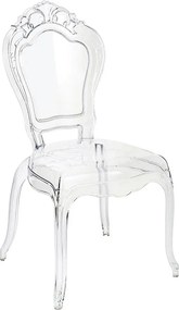 Transparentne krzesło glamour S7-N89