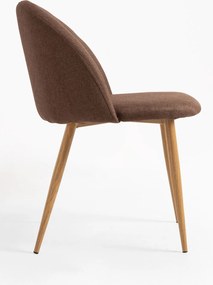 Zestaw 4 Krzese Vint Tkanina